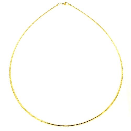 Halsreifen (1,5mm) Doublé 45 cm