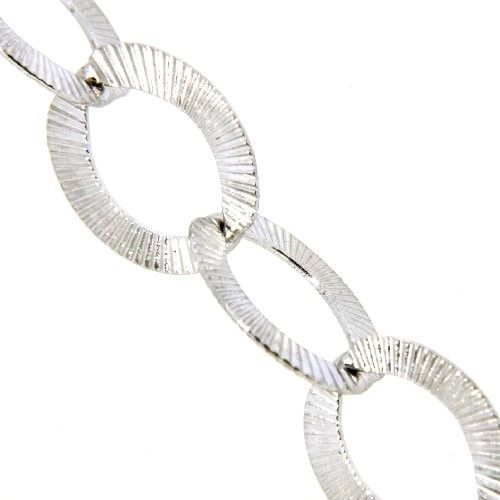Armband Silber 925 rhodiniert 21 cm