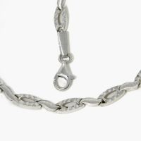 Kette Silber 925 rhodiniert 45 cm