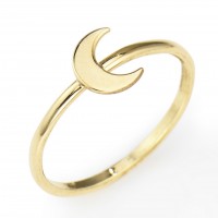 AMEN Ring Silber Mond Gr. 50 ALG-10