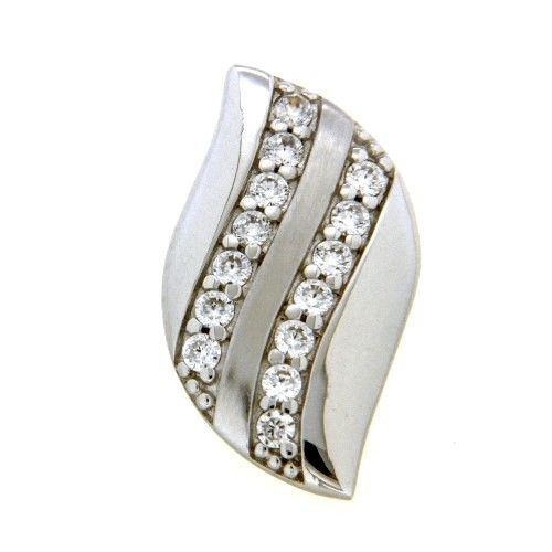Anhänger Silber 925 rhodiniert Zirkonia