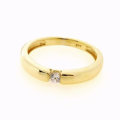 Ring Gold 333 Zirkonia Weite 58