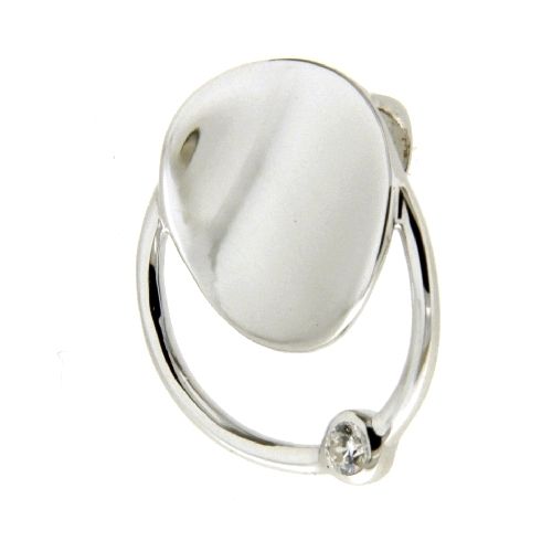 Anhänger Silber 925 rhodiniert Zirkonia