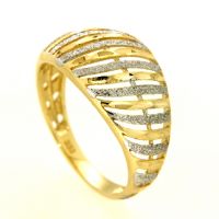 Ring Gold 333 bicolor Weite 58