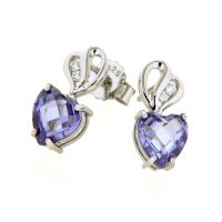 Ohrstecker Silber 925 rhodiniert