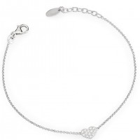 AMEN Armband 17 + 2 cm Silber BRHBZ3