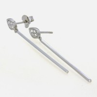 Ohrpendel Silber 925 rhodiniert (Stecker)