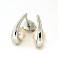 Ohrstecker Silber 925 rhodiniert