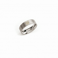 Boccia Titanium Ring bicolor Brillant 0101-2455 Größe 55