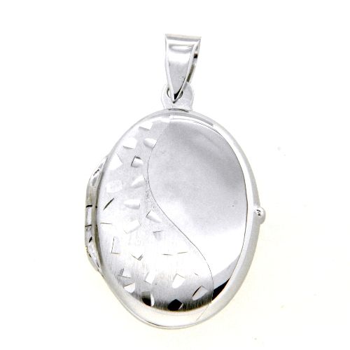 Medaillon Silber 925 rhodiniert
