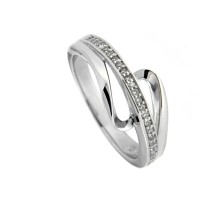 Ring Silber 925 rhodiniert Weite 62