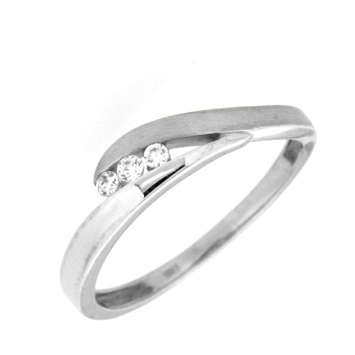 Ring Gold 333 Weißgold Weite 56