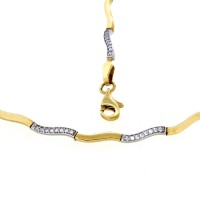 Kette Gold 333 45 cm bicolor