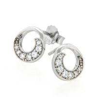 Ohrstecker Silber 925 rhodiniert