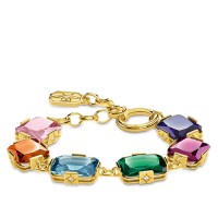 Thomas Sabo Armband Stern vergoldet Länge 19 cm A1911-996-7-L19v