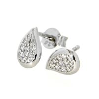 Ohrstecker Silber 925 rhodiniert