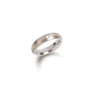 Boccia Titanium Ring bicolor Brillant 0130-0671 Größe 71