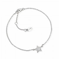 AMEN Armband 16 + 3 cm Silber BRS