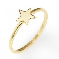 AMEN Ring Silber Stern Gr. 52 ASG-12