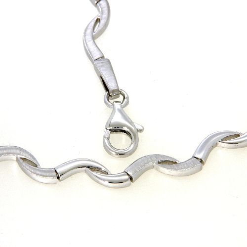 Kette Silber 925 rhodiniert 45 cm