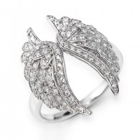 AMEN Ring Silber Flügel Gr. 56 RWH2-16