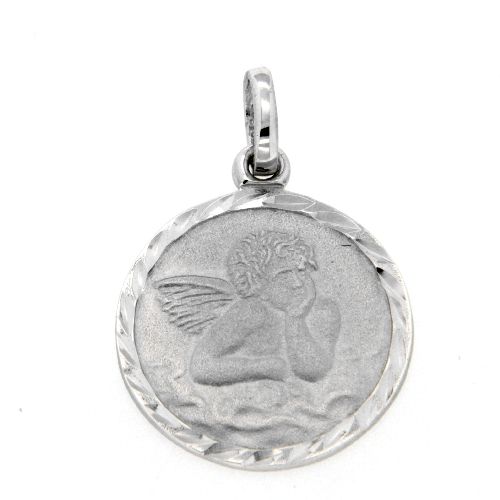 Anhänger Silber 925 rhodiniert Engel