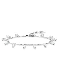 Thomas Sabo Armband eckige Steine Länge 19 cm A1917-051-14-L19v