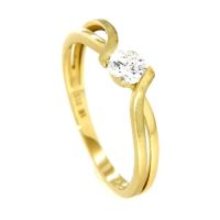Ring Gold 333 Zirkonia Weite 64