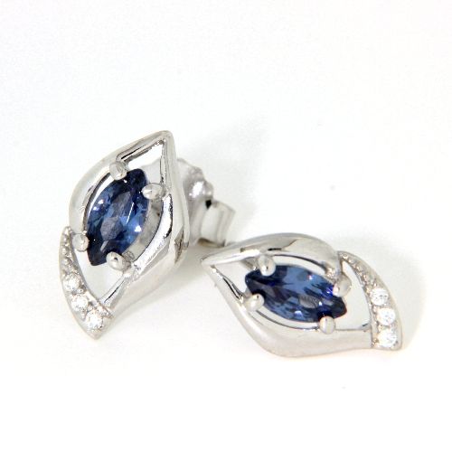 Ohrstecker Silber 925 rhodiniert