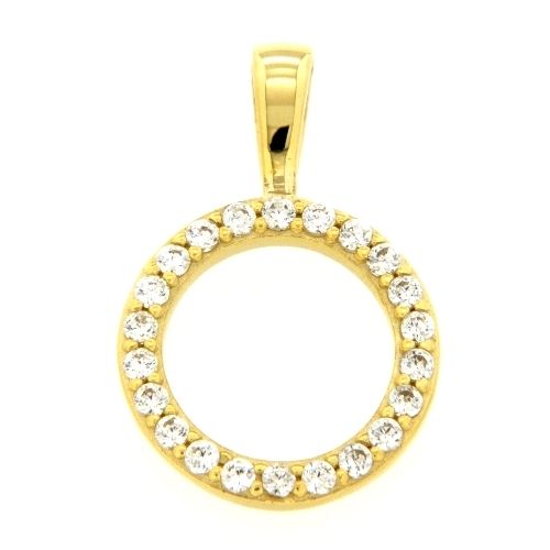 Anhänger Gold 333 Zirkonia