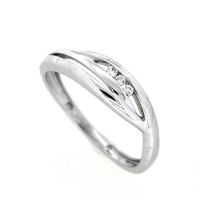 Ring Gold 333 Weißgold Weite 56