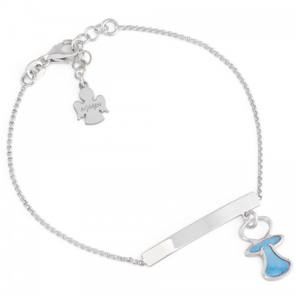 AMEN Armband 16+ 3 cm Silber BCIUB2