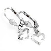 Ohrpendel Silber 925 Herz 