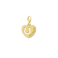 Names4ever Charm Gold 585 Herz Hufeisen GNDB003