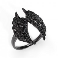 AMEN Ring Silber Flügel Gr. 50 RWH2NN-10