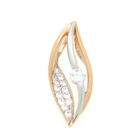 Anhänger Gold 333 Roségold bicolor