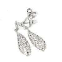 Ohrpendel Silber 925 rhodiniert (Stecker)