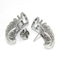 Ohrstecker Silber 925 rhodiniert