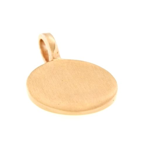 Gravurplatte Rotgold 333 10mm