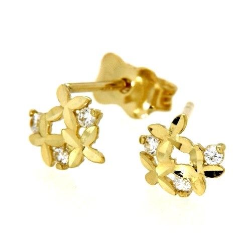 Ohrstecker Gold 333 Zirkonia