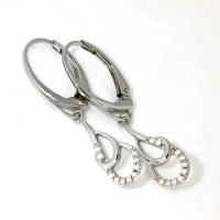 Ohrpendel Silber 925 rhodiniert