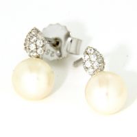 Ohrstecker Silber 925 rhodiniert