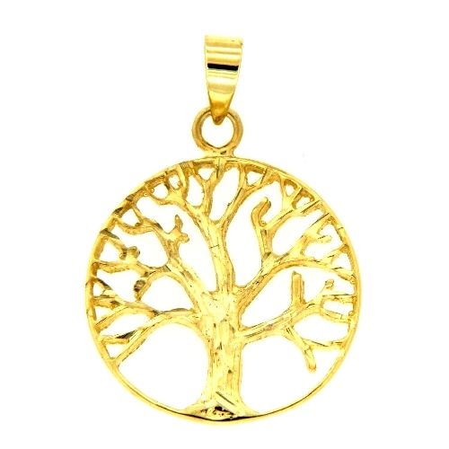 Anhänger Gold 333 Lebensbaum