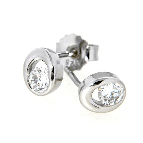 Ohrstecker Silber 925 rhodiniert