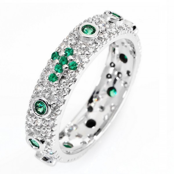 AMEN Ring Silber Kreuz Gr. 58 AROZBV-18