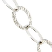 Kette Silber 925 rhodiniert 42 cm 