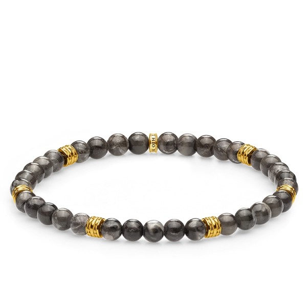 Thomas Sabo Armband Talisman grau Länge 17 cm A1926-413-5-L17