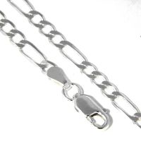 Figaroarmband (FP83) Silber 925 21 cm