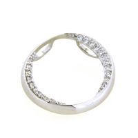 Anhänger Silber 925 rhodiniert Zirkonia 