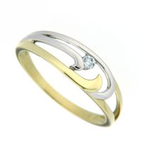 Ring Gold 333 Zirkonia Weite 60
